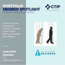 Load image into Gallery viewer, the 3rd Foot Cane-Posture Balance & Stability