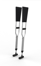 Load image into Gallery viewer, The Aligned As Designed Fabric Topped Patented Crutch