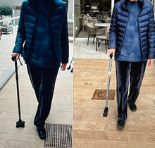 Load image into Gallery viewer, 3rd Foot Cane Best Balance, Stability &amp; Upright Posture Walking Cane For Men, Women &amp; Seniors Best Drop Foot, Alignment &amp; Rehab Cane
