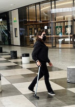 Load image into Gallery viewer, The 3rd Foot Walking Cane Best Cane For Balance, Stability, Upright Posture Best Drop Foot, Rehab &amp; Alignment Cane
