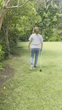 Load and play video in Gallery viewer, 3rd Foot Cane Best Balance, Stability &amp; Upright Posture Walking Cane For Men, Women &amp; Seniors Best Drop Foot, Alignment &amp; Rehab Cane
