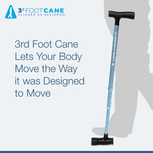 Load image into Gallery viewer, The 3rd Foot Cane-Best Cane For Balance Stability Posture and Alignment Best Drop Foot &amp; Rehab Cane
